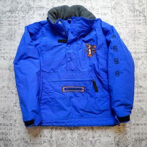 Vintage Disney Catalog Tigger Pullover Fleece Puffer Anorak Jacket - Mens Small